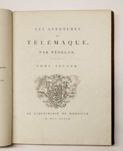 FÉNELON, Les Aventures de Télémaque, 1785. – Image 7