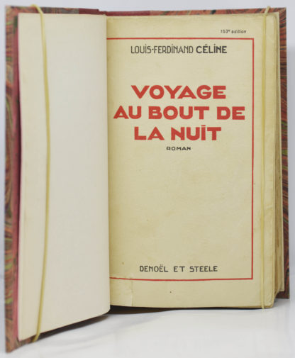 CÉLINE, Voyage au bout de la nuit, 1932 – Image 2