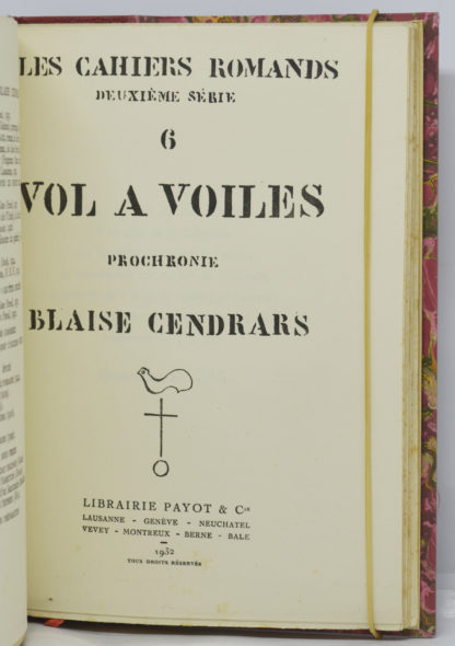 CENDRARS, Vol à voiles, 1932 – Image 2