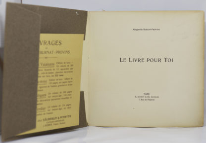 BURNAT-PROVINS, Le livre pour toi, 1907 – Image 3