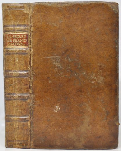 FRANC-MACONNERIE /  PERAU, Les Secrets de l’ordre des Francs-Maçons, dévoilés et mis au jour par Monsieur P***..., 1745 – Image 2