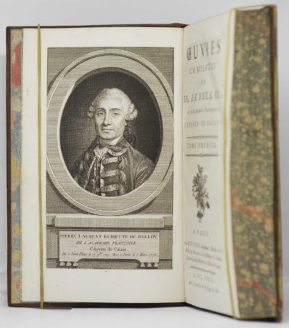 DE BELLOY, Œuvres complettes de M. de Belloy, de l’Académie françoise, citoyen de Calais. 1779 – Image 3