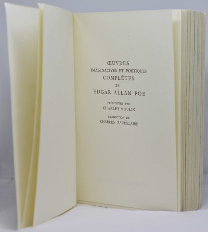 POE / Baudelaire (trad.) / FINI (ill.), Œuvres imaginatives et poétiques complètes de Edgar Allan Poe. 1966 – Image 2