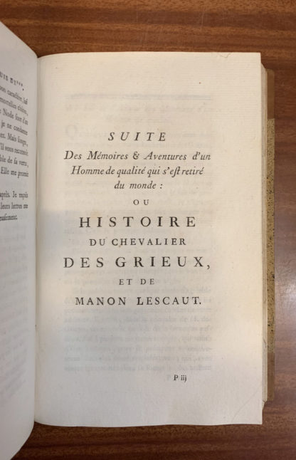 Abbé Prévost, OEUVRES CHOISIES DE L'ABBE PREVOST, 1783-85 – Image 8