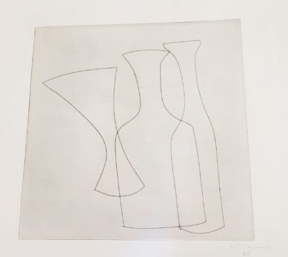 Nicholson, 6 Eaux-Fortes et Eaux-Fortes-Aquatintes de Ben Nicholson. – Image 7