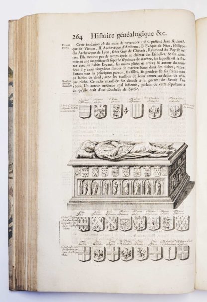 GUICHENON, Histoire Généalogique de la Royale Maison de Savoie. [Relié avec:] Bibliotheca Sebusiana[.] 1778-1780 – Image 3