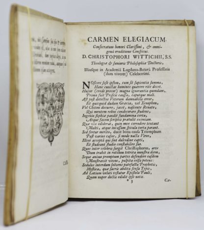 WITTICH / DE LA FORGE, Christophori Wittichii P. M. Philosophi acutissimi & theologi solidissimi annotationes ad Renati Descartes Meditationes. 1688 – Image 4