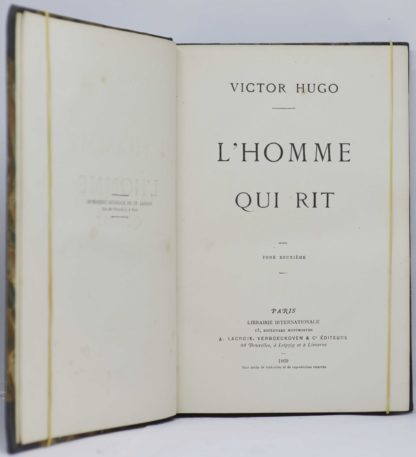 HUGO. L’Homme qui rit. 1869 – Image 2