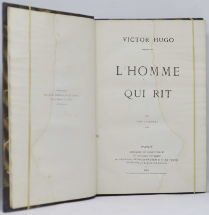 HUGO. L’Homme qui rit. 1869 – Image 4