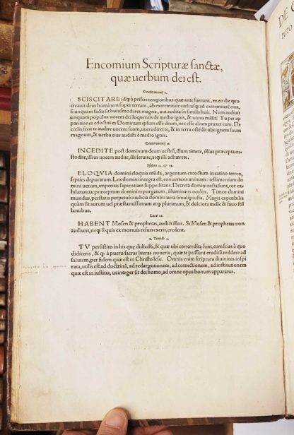 BIBLE / JUD / BULLINGER. Biblia sacrosancta Testamenti Veteris & Novi... 1543 – Image 7