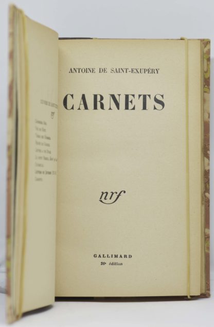 SAINT-EXUPERY, Carnets. 1953 – Image 2