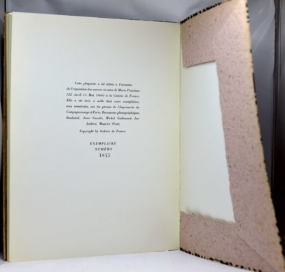 PRASSINOS. Mario Prassinos. Arbres et Bouquets. 1960 – Image 5