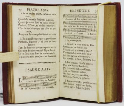 PSAUTIER CATHOLIQUE, Les Pseaumes de David, suivis de cantiques et de prières. 1817 – Image 3