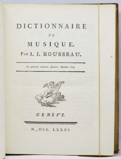 ROUSSEAU, Collection complètes des œuvres de J. J. Rousseau, citoyen de Genève ; 12 volumes. 1780-82 – Image 3