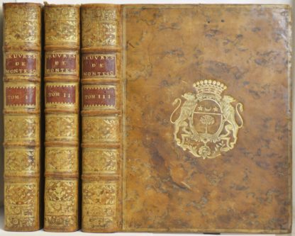 MONTESQUIEU, Œuvres de Monsieur de Montesquieu, nouvelle édition, revue, corrigée & considérablement augmentée par l’auteur. 1767