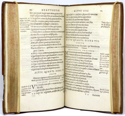TERENCE (Terentius), Pub[lii] Terentii Aphri comoediae sex, post omnes omnium editiones summa denuo vigilantia recognitae. 1552 – Image 4