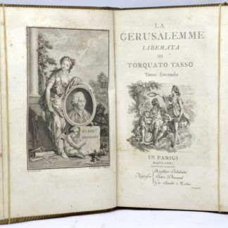LE TASSE, La Gerusalemme liberata di Torquato Tasso. 1771