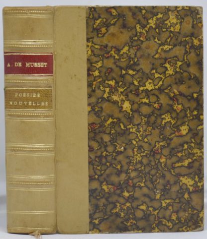 MUSSET. Poésies nouvelles, 1836-1852. Avec un portrait de l’auteur, réduction de l’eau-forte de Léopold Flameng, d’après le tableau de Landelle, et une eau-forte de Lalauze, d’après Bida. 1902 – Image 4