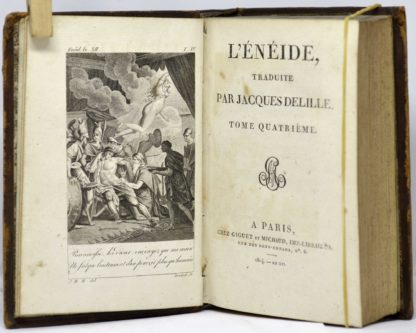 Virgile / Delille, L'ÉNÉIDE, traduite par Jacques Delille. 1804 – Image 6