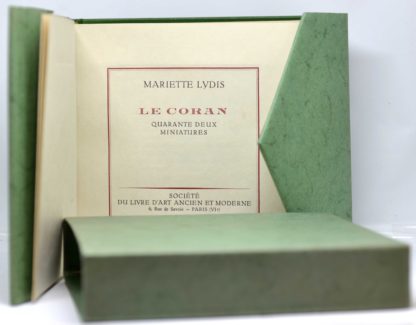 Le CORAN / LYDIS (ill.). Le Coran. Quarante deux miniatures. 1927