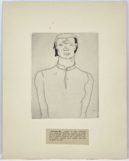 LYDIS (ill.) / MAC ORLAN. Criminelles. 24 eaux-fortes de Mariette Lydis. 1927 – Image 3