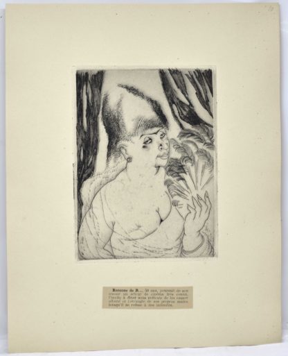 LYDIS (ill.) / MAC ORLAN. Criminelles. 24 eaux-fortes de Mariette Lydis. 1927 – Image 4