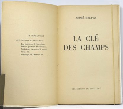 BRETON, La Clé des Champs, 1953 – Image 3