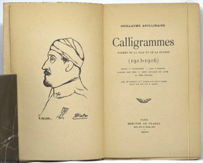 APOLLINAIRE / PICASSO, Calligrammes, 1918 – Image 2