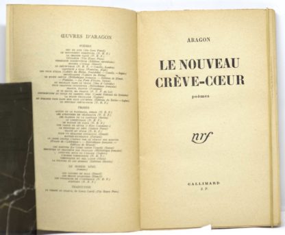 ARAGON /Picasso (ill.), Le nouveau crève-coeur, – Image 2