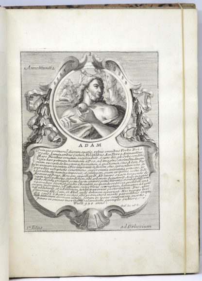 Bartholomeo Gaio, Series CHRONOLOGICA Patriarcharum, Ducum, Judicum, Regum, Pontificum, Postremorumque Regum Populi Hebraici Ab Adam usque ad Agrippam Iuniorem eorum gesta breviter complectens cum suis Iconibus.... 1724 – Image 4