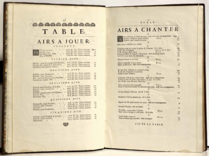 PARTITION MUSICALE XVIIIe SIECLE / LULLY / QUINAULT, Amadis, tragédie mise en musique par Monsieur de Lully..., 1725 – Image 4