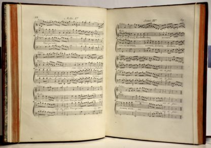 PARTITION MUSICALE XVIIIe SIECLE / MONDONVILLE / FUZELIER, Le Carnaval du Parnasse, ballet héroïque dédié à Madame la marquise de Pompadour, mis en musique par Monsieur Mondonville maître de musique de la Chapelle du Roy... 1750 – Image 4