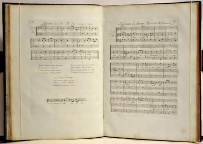 PARTITION MUSICALE XVIIIe SIECLE / ROUSSEAU, Les Consolations des misères de ma vie, ou recueil d’airs, romances et duo. 1871 – Image 3