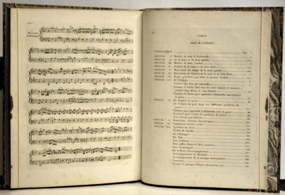 MUSIQUE XIXe SIECLE / VIOLONCELLE, Méthode de violoncelle et de basse d’acccompagnement. Rédigée par MMrs Baillot, Levasseur, Catel et Baudot. Adoptée par le Conservatoire impérial de Musique.... 1805 – Image 3