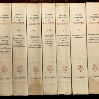 COLETTE, OEUVRES COMPLETES, 1948