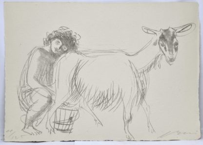 ERNI, HANS ERNI : 12 original lithographien + 1 ORIGINALbleichtiftskizze [dessin original]. 1950 – Image 4