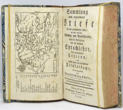 SCHAEFLER, Sammlung wohl eingerichteter Briefe für alle gewöhnliche Fälle... 1780 – Image 2