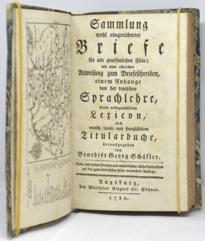SCHAEFLER, Sammlung wohl eingerichteter Briefe für alle gewöhnliche Fälle... 1780 – Image 3