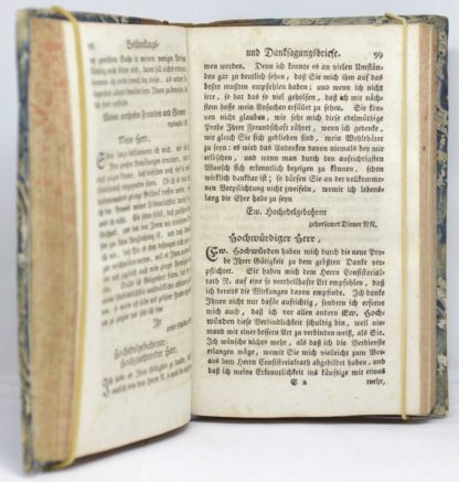 SCHAEFLER, Sammlung wohl eingerichteter Briefe für alle gewöhnliche Fälle... 1780 – Image 6