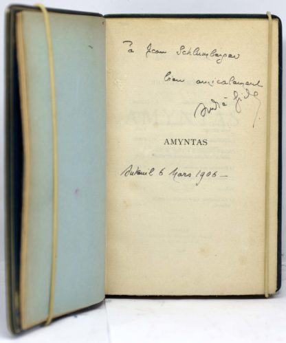 GIDE, Amyntas. Mopsus. Feuilles de route. De Biskra à Touggourt. Le renoncement au voyage. 1906 – Image 6