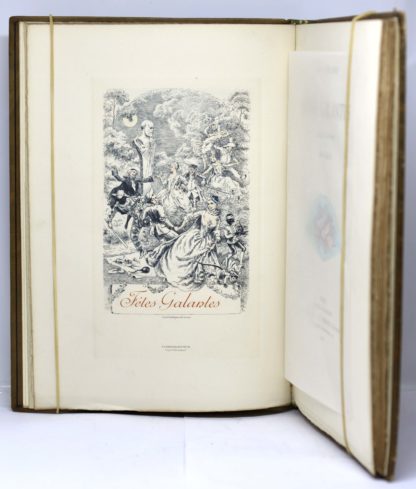 VERLAINE / LEBÈGUE (ill.), Fêtes galantes. Dessins et eaux-fortes de Léon Lebègue. 1913 – Image 3