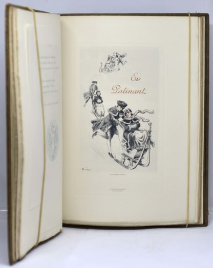 VERLAINE / LEBÈGUE (ill.), Fêtes galantes. Dessins et eaux-fortes de Léon Lebègue. 1913 – Image 5