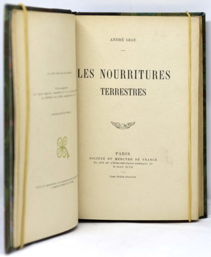 GIDE, Les nourritures terrestres, 1897