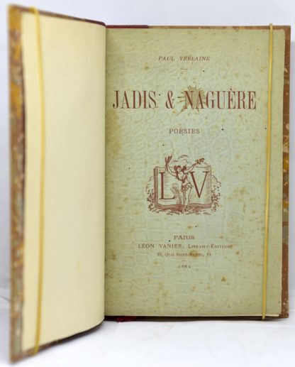 VERLAINE, Jadis & Naguère, 1884 – Image 3