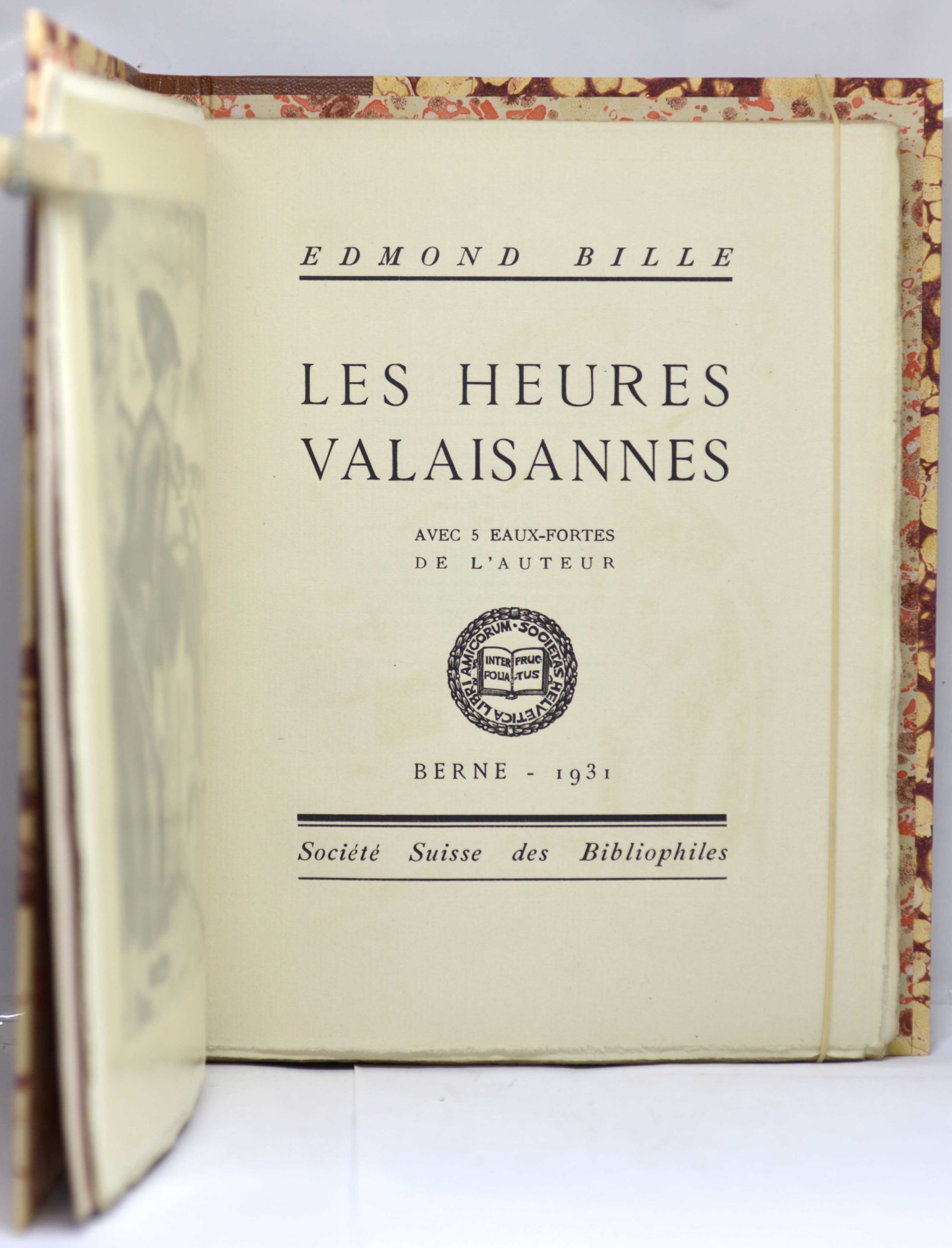 BILLE, Les heures valaisannes, 1931 – Image 3