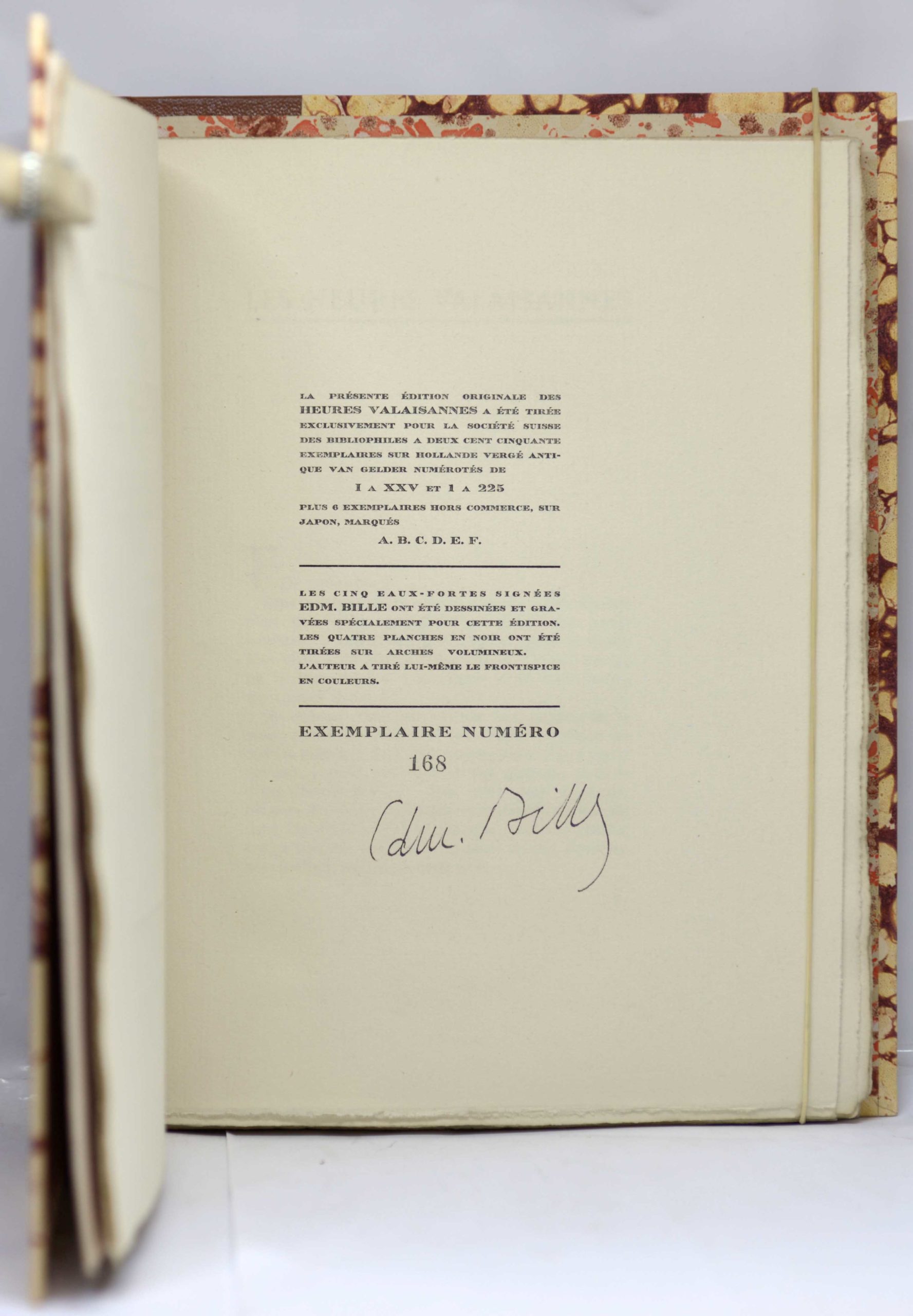 BILLE, Les heures valaisannes, 1931 – Image 5