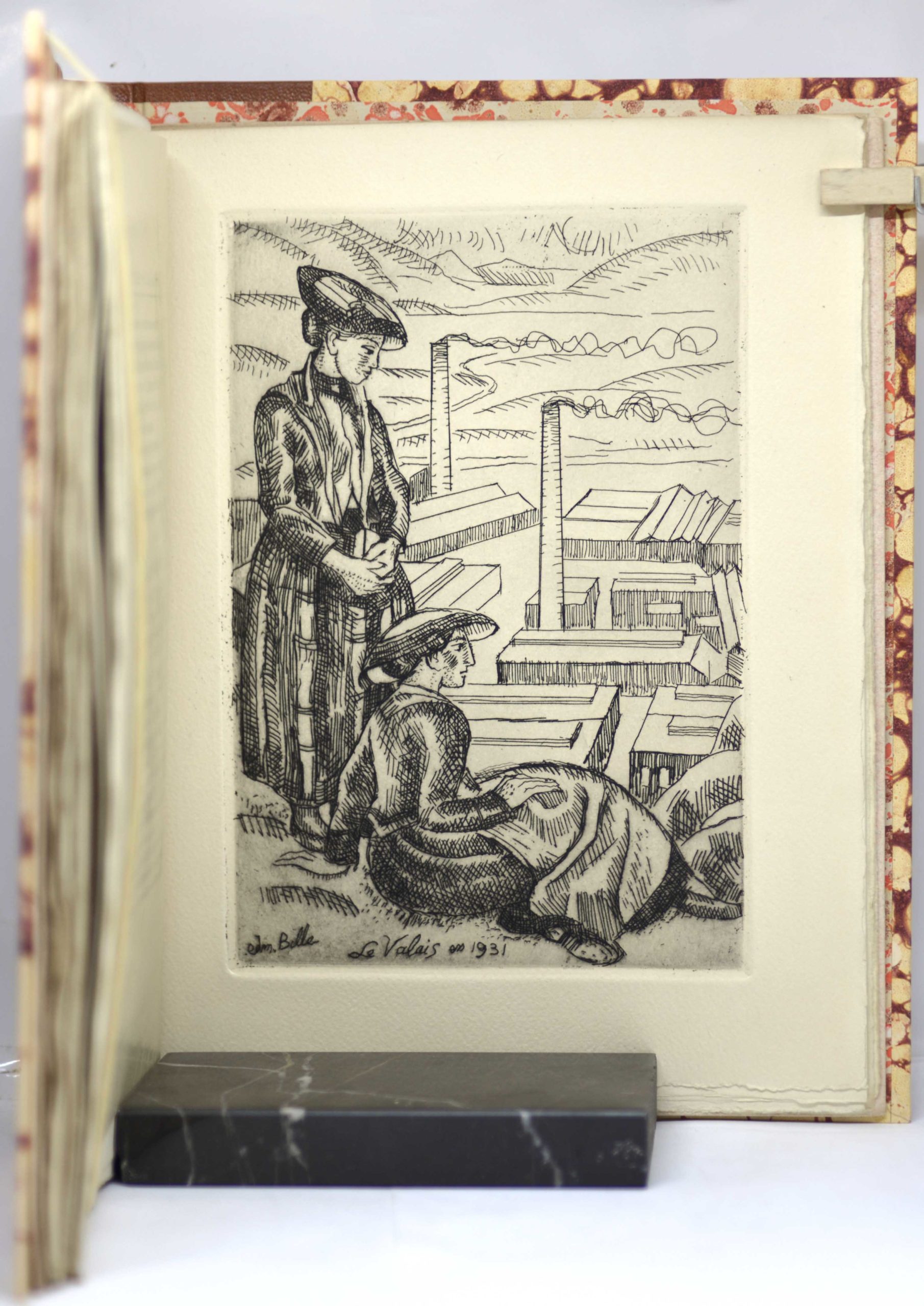 BILLE, Les heures valaisannes, 1931 – Image 9