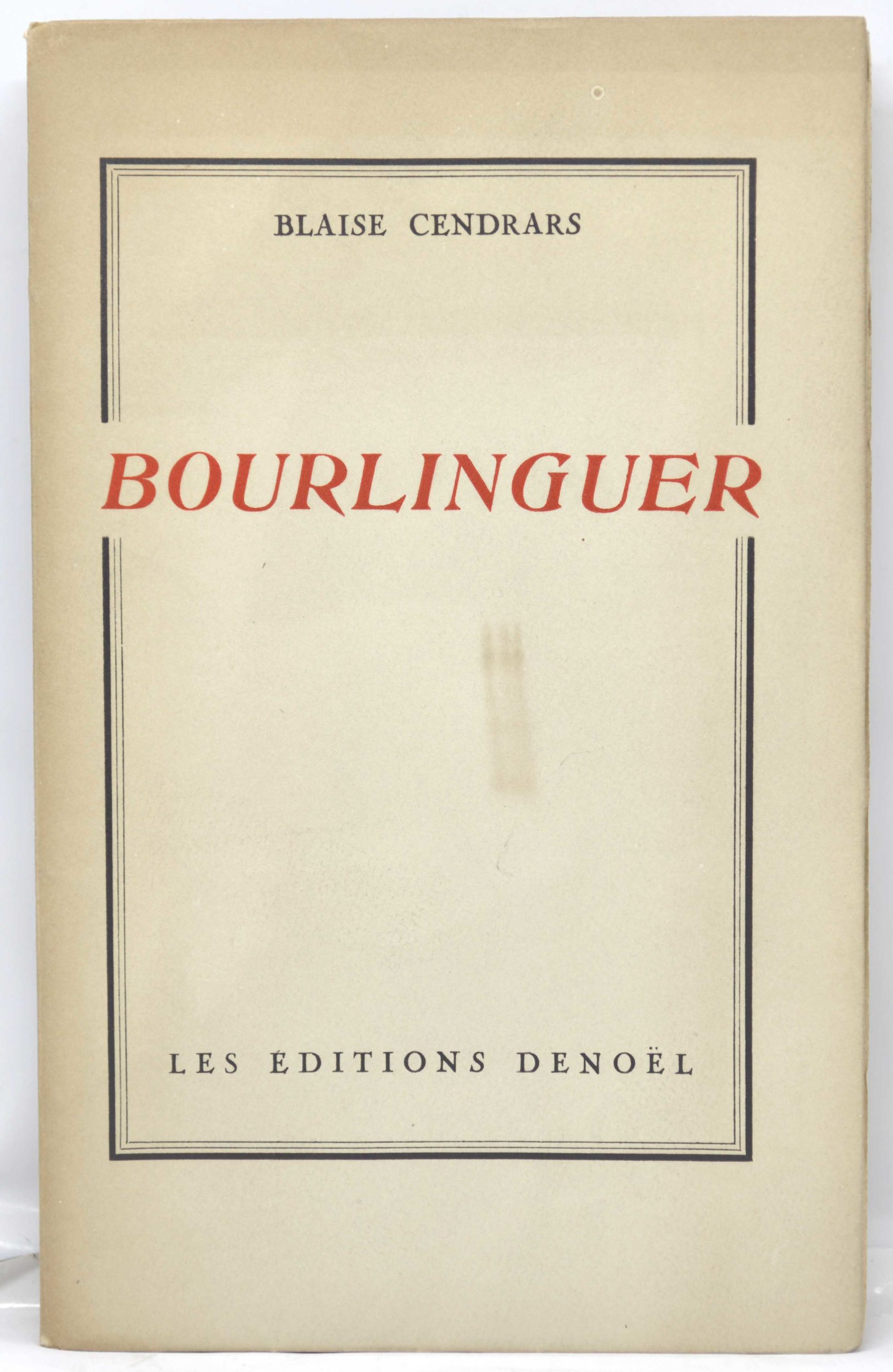 CENDRARS, Bourlinguer, 1948
