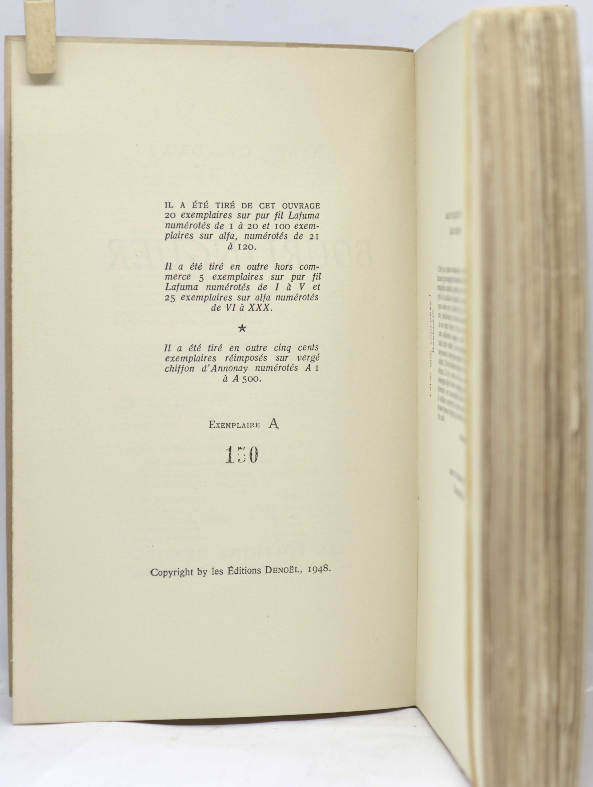 CENDRARS, Bourlinguer, 1948 – Image 2