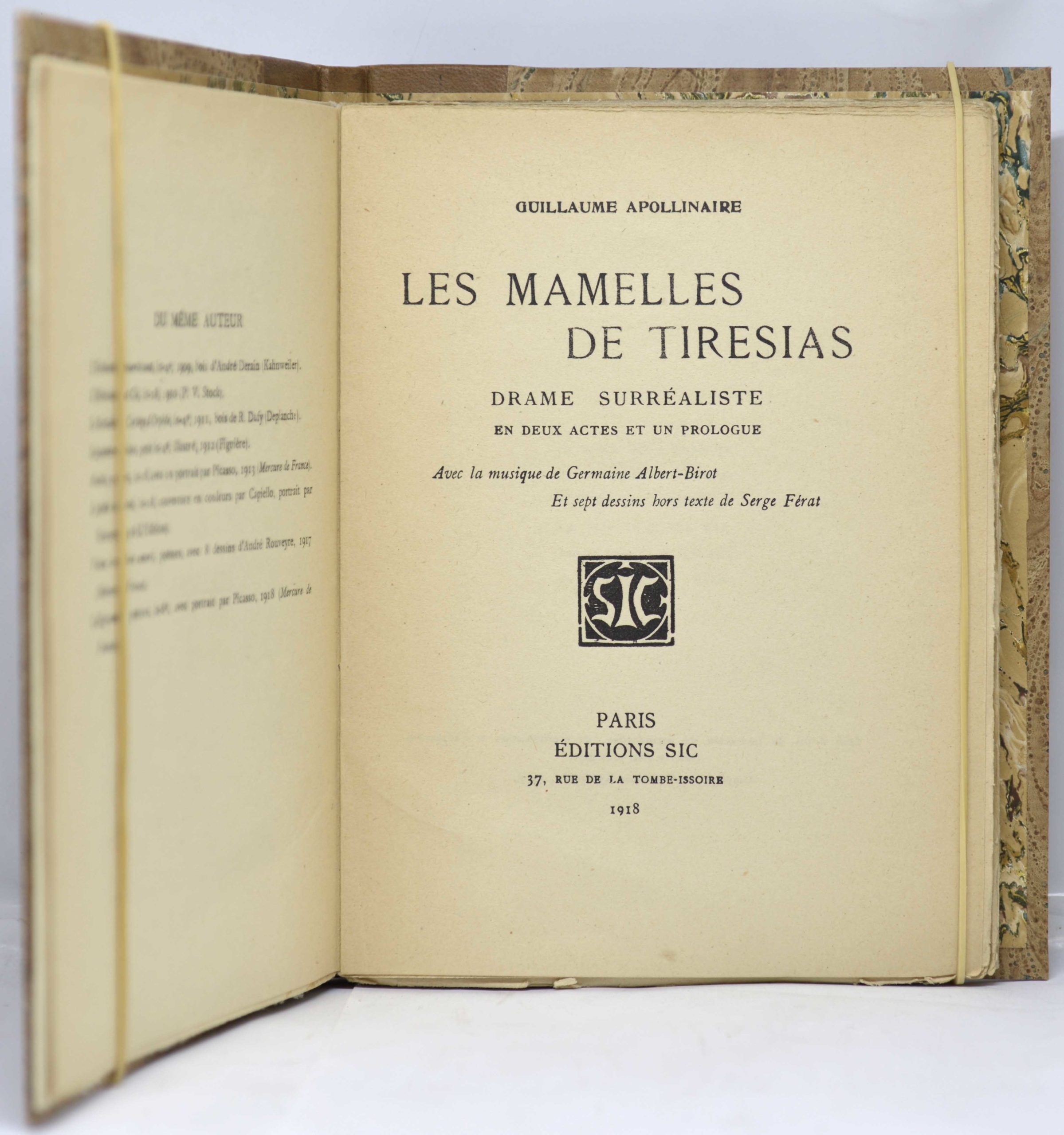 APOLLINAIRE, Les Mamelles de Tirésias, 1918 – Image 2